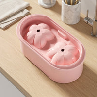 Cherry Blossom Ice Mold Floral-Shaped Flower Ice Tray Cherry Blossom Mold Easy Release Decorative for Hosts, Parties, Kitchen