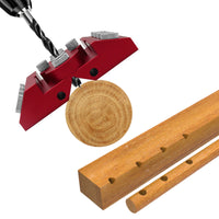 CNC-Machined Angle Drilling Jig Anodized Wood Drilling Jig Compact Angled Hole Drill Guide