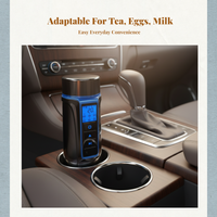 Stainless steel car kettle heats fast