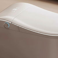 Ergonomic Design Smart Toilet Quiet Operation Intelligent Toilet Warm Water Wash Bathroom Fixture Soft-Close Lid for Elderly