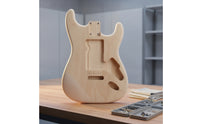 ST Guitar Body Lightweight DIY Guitar Body Personalized for Luthiers