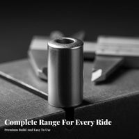 Bike Wire End Cap Aluminum Alloy Cycle Wire Housing Ferrule Brake Wire End Crimps Universal Anodized Finish for Workshop