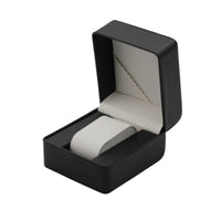 Textured Watch Box with Pillow Soft Watch Display Case with Pillow Gift-Ready Organizer Long-Lasting for Travel
