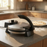 Electric Crepe Griddle Control Knob Countertop Crepe Griddle Black Handle