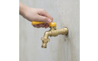 Anti-Freeze Faucet with Quick-Connect Thickened Brass Faucet Leakproof Outdoor Spigot Easy to Install for Homeowners, Garden, Patio