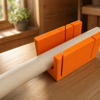 45-Degree Saw Guide with Anti-Slip Pad Compact Dowel Cutting Guide Straight-Cut Tool Versatile for Woodworkers, DIYers, Woodworking, Workshop