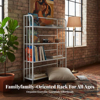 Mobile Design Multi-Tier Rolling Rack minimalist design Shelving Unit Space-Saving Household Storage Easy Assembly for Homeowners, Office Workers, Dorm Room, Bedroom, Narrow Spaces, Bathroom