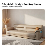 claw-withstandant withstandant Straight-Line Chaise Sofa Nordic design Sectional with Chaise Lounge Small Space suitable for Living Room Furniture Minimalist Design for Apartment Dwellers, Pet Owners, Homeowners, Home, Movie evenings, Gaming gatherings