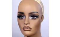 Hairpiece Display Bust Half-Female Form Head Bust Stable Base Presentation Piece