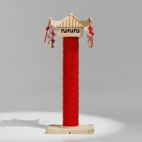 Cat Scratching Pole with Toys Scratch-Resistant Cat Scratching Pole Versatile Pet Accessory for Kittens, Kittens, Living Room