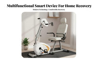 Low Gentle Workout Four Limb Linkage Training Bike Active & Passive Assist Recumbent Rehabilitation Bike LCD Display Upper and Lower Body Exercise Equipment Adjustable Resistance for Seniors, Elderly, Home