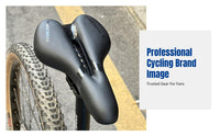 Trail Bike Saddle, Ultra-Soft Gel Seat, Cycling Pad, Universal Fit