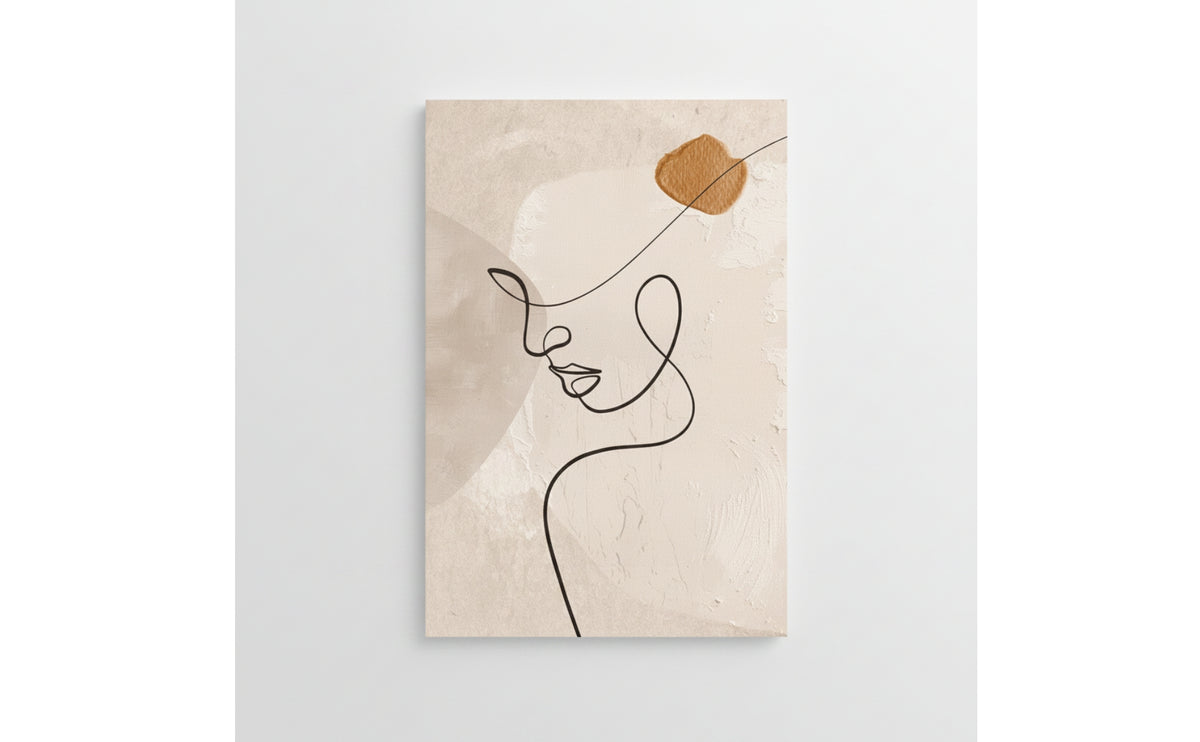 Unframed Canvas Abstract Canvas Print Geometric for Homeowners