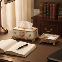 12 Pieces Decorative Collection with Pedestal Vases Elegant Home Accents Cream