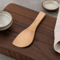Bamboo Rice Spoon Small Bamboo Rice Scoop Utensil Mini Natural for Home Cooks, Sushi Making, Bento Prep