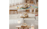 Musical Telephone Toy Car Interactive Toy Phone with Piano Keys Play Phone Push-Along Play Keys Sensory for Toddlers, Playroom