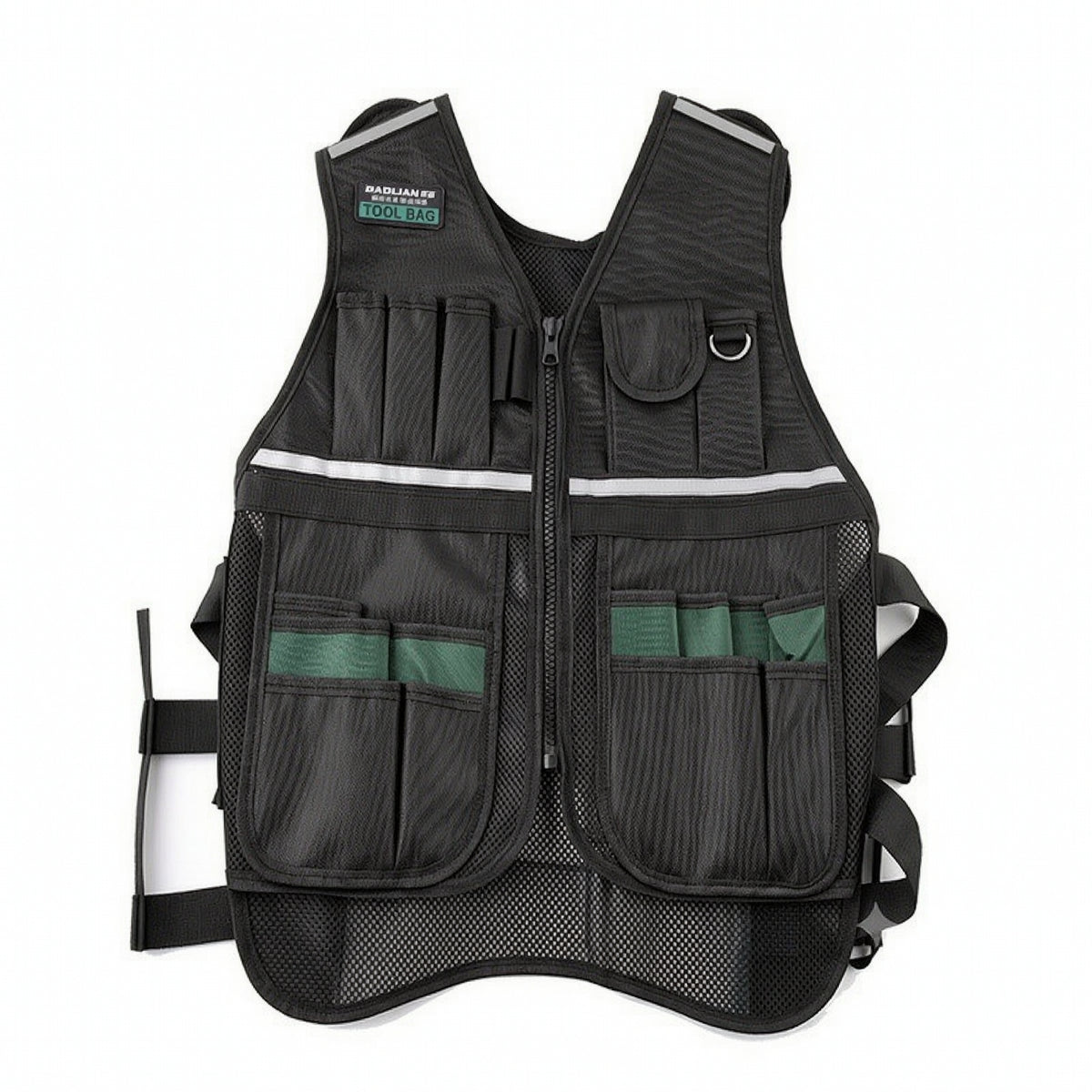 Electrician Tool Vest with Multiple Pockets