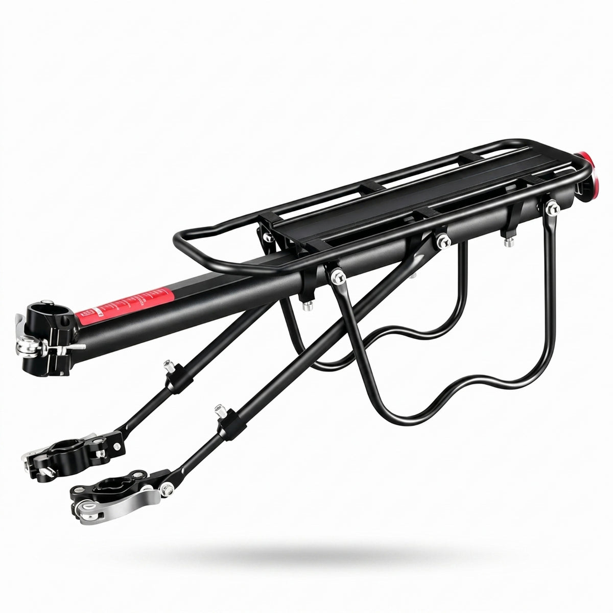 Rear Cycle Rack Fast-Detach Rear Cargo Rack Aluminum Alloy Vehicle Accessory