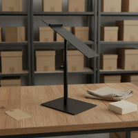 Matte Black Shoe Display Stand Metal Construction High Heel Display Rack Multifunction Shoe Rack Stand Long-Lasting for Shop Window, Boutique
