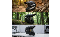 Motocross Helmet Vented Dirt Bike Helmet Lightweight Rugged for off-Road Riding