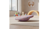 Balance Board Dome-Shaped Balance Disc Stepping Stone Speckled Exercise Toy Low-Height for Children, Playroom, Classroom