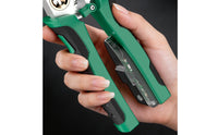 Audible Buzzer Notify Voltage Detecting Pliers Stainless Steel Electrician's Combination Tool Coil-Loaded Wire Cutter and Crimper for Electricians