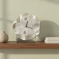Modern Silent Clock Creative Design Decorative Alarm Clock Operated Decor Highlight