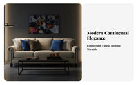 Sectional Sofa Continental design Living Room Furniture Modern Design Couch for Families, Homeowners, Lounge Area, Home