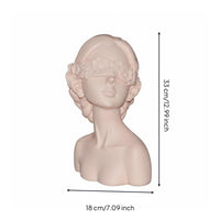Lightweight Female Mannequin Head Long-Lasting Hat Display Model Professional Grade for Boutique Owners, Photo Shoots