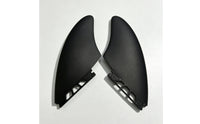 Black Surfboard Tail Fin Streamlined Nylon Fiberglass Fin Plastic Board Accessory