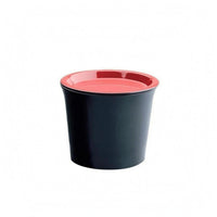 Fitted Lid 160 Ml Soup Cup Black Lidded Soup Cup Cylindrical