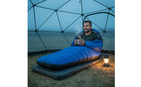 Quilted Mummy Sleeping Bag Padded Mummy Bag with Hood Insulated Bedding Waterproof for Campers, Backpackers, Travelers, Camping, Backpacking