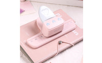 Multi-Functional Heart Hole Punch Precise Punching Heart Shape Craft Punch Compact Design Craft Paper Puncher Confetti Collector for Crafters, Journalers, Students, Scrapbooking, Journaling, DIY Projects