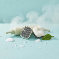 Shampoo Brush Densely Packed Hair Washing Brush Flexible Bristles Handheld Head for Shampooing