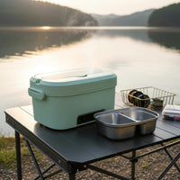 Cordless Heated Lunch Box Heating Portable Lunch Box Keep Warm Food Warmer for Commuters, Office Workers, Outdoor, Travel, Fishing