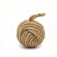 Rustic Rope Doorstop with Handle Cute Braided Rope Door Stopper Heavy Duty Decorative Door Stopper Long-Lasting for Entryway, Home