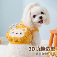 Summer Cartoon Print Vest for Dogs and Cats