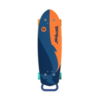 Coastal-Themed Sports Gear Board with Handles Four Wheels