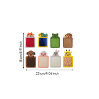 8 Pieces Colorful Felt Sensory Pad Mixed Colors Sensory Pad with Sequins for Playroom