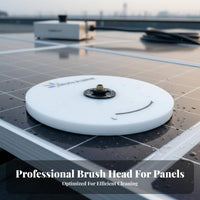 Export Quality Photovoltaic Panel Cleaning Brush Head Lightweight Design Solar Panel Washer Brush Accessory Power Scrubber Attachment for Maintenance Technicians, Professional Cleaners, Homeowners, Industrial Rooftops, Commercial Buildings, House Exterior