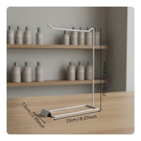 Space-Saving Acrylic Nail Polish Display Loop Aesthetically Pleasing Nail Color Sample Board for Beauty Studio