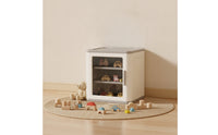 Bedside Cabinet Modern Nightstand Low-Profile Bedside Table with Handle for Dorm Room