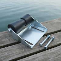8 Inch Kayak Carriage Roller Bracket Heavy Duty Boat Carriage Roller Bracket Easy to Install Marine Hardware Hull Protection