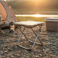 Mini Folding Stool Sturdy Frame Lightweight Fishing Stool Foldable Mini Chair Long-Lasting Construction Lightweight Travel Seat