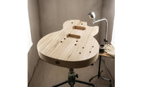 Pre-Drilled Holes LP-Style Guitar Body Blank Routed Cavities DIY Guitar Body Blank Polished for Home Workshop