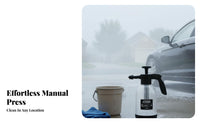 Car Wash Foam Sturdy HDPE Body Manual Foam Dispenser Locking Switch