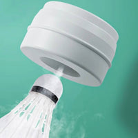 Slimline Compact Shuttlecock Steamer Steam Release White Shuttlecock Steamer Button Control