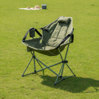 Folding Lounge Chair adjustable Foldable Camp Chair Portable Furniture for  , Beachgoers, Camping, Beach, Backyard