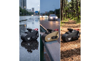 Bike Rear Saddle Bag Waterproof Saddle Bag with Fastening Mount Quick-Release Compact for Cyclists, Road Cycling