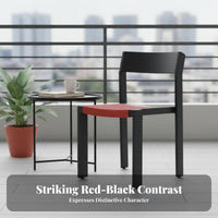 Light Luxury visual charm Woven Armchair centuryera Modern Design Woven Cantilever Chair long-lasting Construction Indoor Seating Ergonomic supportrest for Adults, homeowners, Dining Room, Balcony, Sunroom, book corner